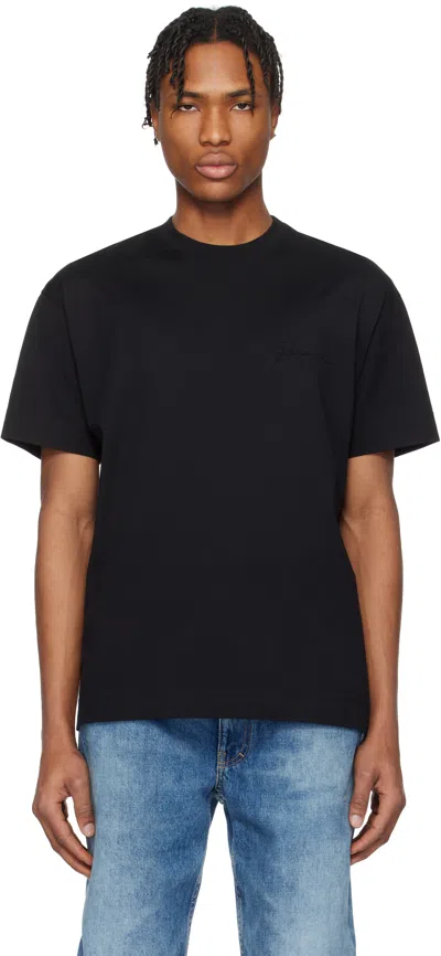 Givenchy Black '' Signature T-shirt In 001-black