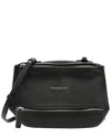 Givenchy Black Goatskin Leather Sugar Medium Pandora (authentic Pre-loved)