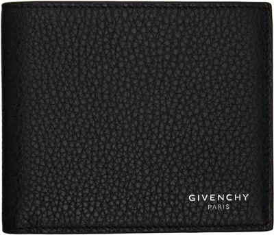 Givenchy Black Grained Leather Wallet