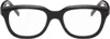 Givenchy Black Gv Day Rectangle Glasses In Black