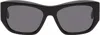 Givenchy Gv Day Rectangular Acetate Sunglasses In Black