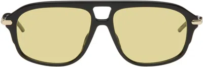 Givenchy Black Gv One Aviator Sunglasses