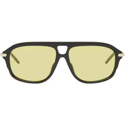 Givenchy Black Gv One Aviator Sunglasses