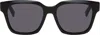 Givenchy Black Gv40024u Sunglasses In Shiny Black / Smoke