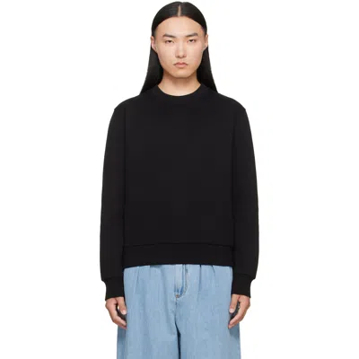 Givenchy Black Herringbone ' Jacquard' Sweatshirt