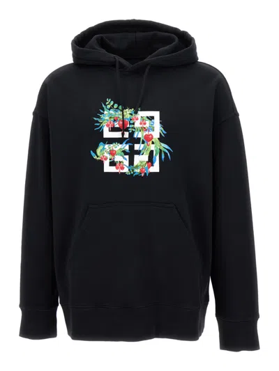 GIVENCHY BLACK HOODIE DRAGON