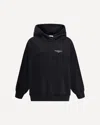 Givenchy Oversized Hooded Sweatshirt Kangaroo Pocket In Black