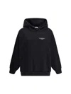 Givenchy Oversized Hooded Sweatshirt Kangaroo Pocket In Black