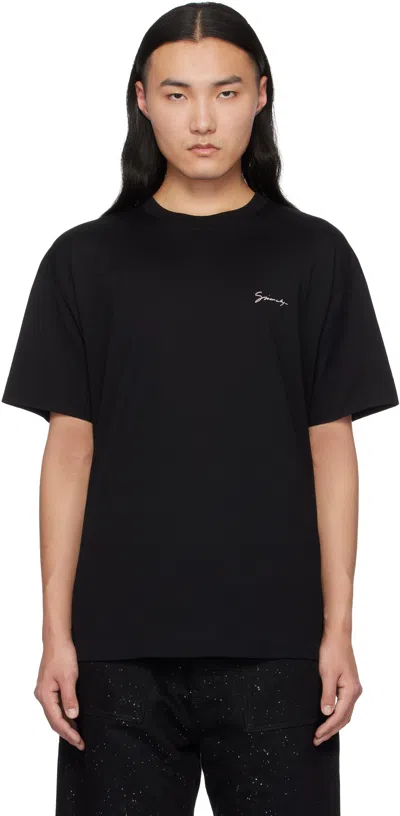 Givenchy Black Hubert Objects Print T-shirt