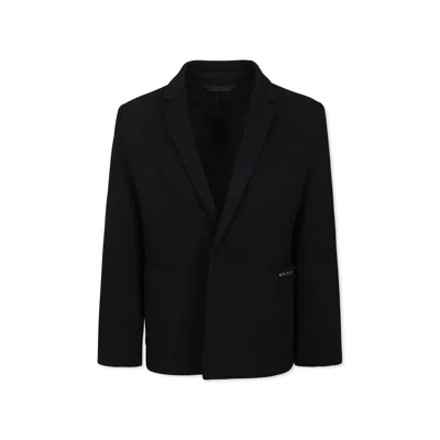 Givenchy Kids' Black Jacket For Boy With Logo