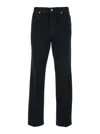Givenchy Black Jeans With Belt Loops In Denim Man