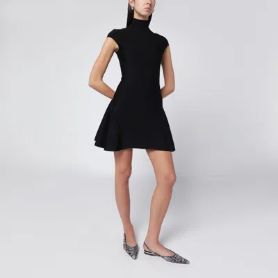 Givenchy Black Knitted Short Dress