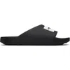 Givenchy Black Label Mule Slides In Black