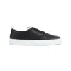 Givenchy Black Lace Up Sneakers In Black