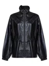 Givenchy Black Lamb Nappa Leather Jacket In Black