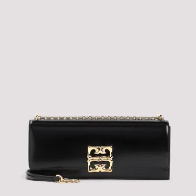 Givenchy Black Leather 4g Liquid Shoulder Bag