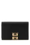 GIVENCHY BLACK LEATHER 4G WALLET