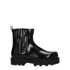 Givenchy Chelsea Show Black Ankle Boots In Black