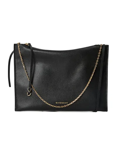Givenchy Black Leather Bag In Pink