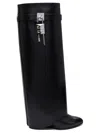 Givenchy High-heeled Boots With Structured Silhouette And Decorative Detail In Black