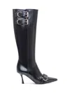 Givenchy 75mm Voyou Boots In Black