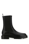 GIVENCHY BLACK LEATHER BOOTS