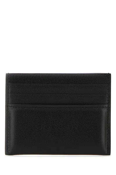 Givenchy Black Leather Card Holder