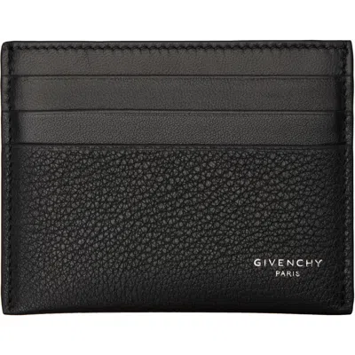 Givenchy Black Leather Card Holder