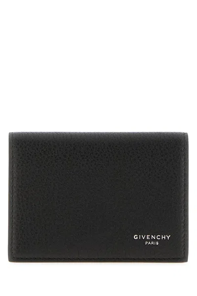 Givenchy Black Leather Card Holder