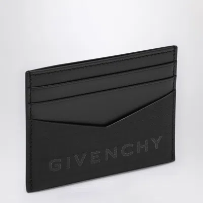 Givenchy Black Leather Card Holder With Logo
