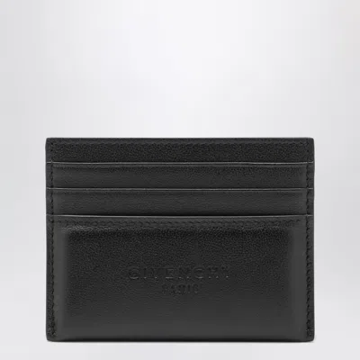 Givenchy Black Leather Card Holder With Logo