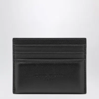 Givenchy Black Leather Card Holder With Logo
