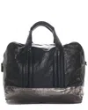 Givenchy Black Leather Carry-on Duffle Bag (authentic )