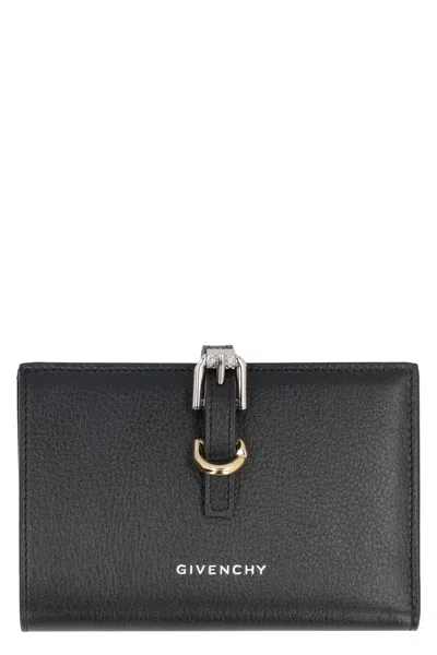 Givenchy Black Leather Clutch Wallet For Women