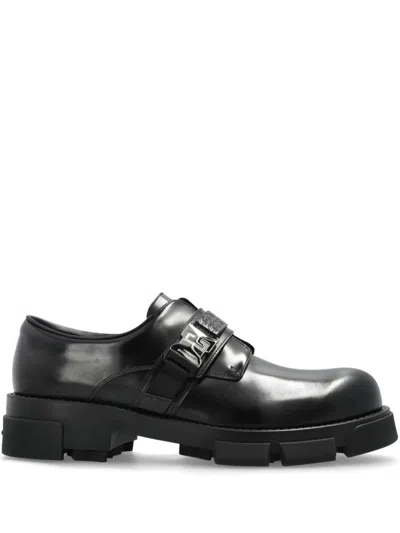 GIVENCHY BLACK LEATHER DRESS SHOES