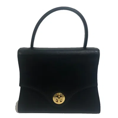 Pre-owned Givenchy Black Leather Handbag Shoulder Bag ()
