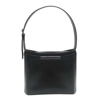 Pre-owned Givenchy Black Leather Handbag Shoulder Bag ()