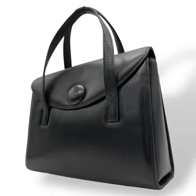 Pre-owned Givenchy Black Leather Handbag Tote Bag ()
