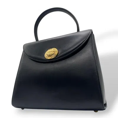 Pre-owned Givenchy Black Leather Handbag Tote Bag ()