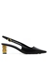 Givenchy Black Leather Heeled Shoes