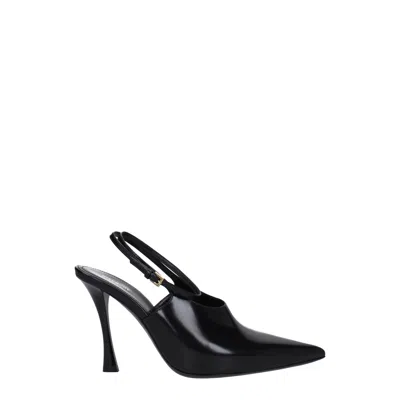 Givenchy Black Leather High Heel Women's Pumps