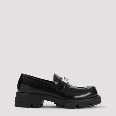 Givenchy Black Leather Loafers