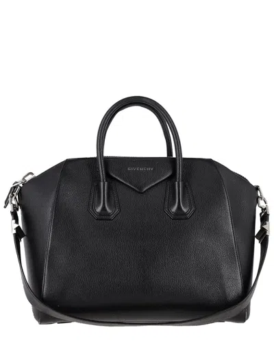 Givenchy Black Leather Medium Antigona Satchel (authentic Pre-loved)