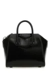 Givenchy Women Black Leather Mini Antigona Handbag
