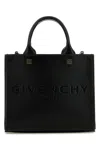 Givenchy Women Black Leather Mini G-tote Handbag