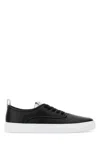 Givenchy New City Leather Low Sneakers Shoes In Black
