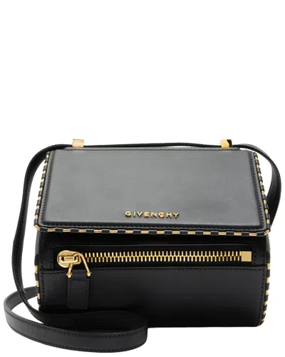 Givenchy Black Leather Pandora Box Mini Crossbody (authentic Pre-loved)