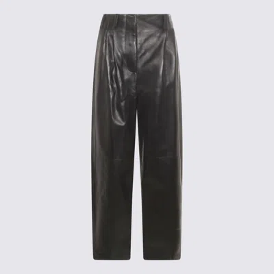 Givenchy Leather Trousers In Black