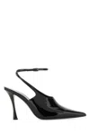 Givenchy Black Leather Pumps In Black