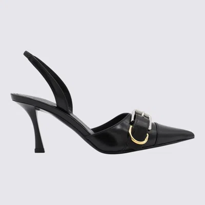 Givenchy Black Leather Pumps